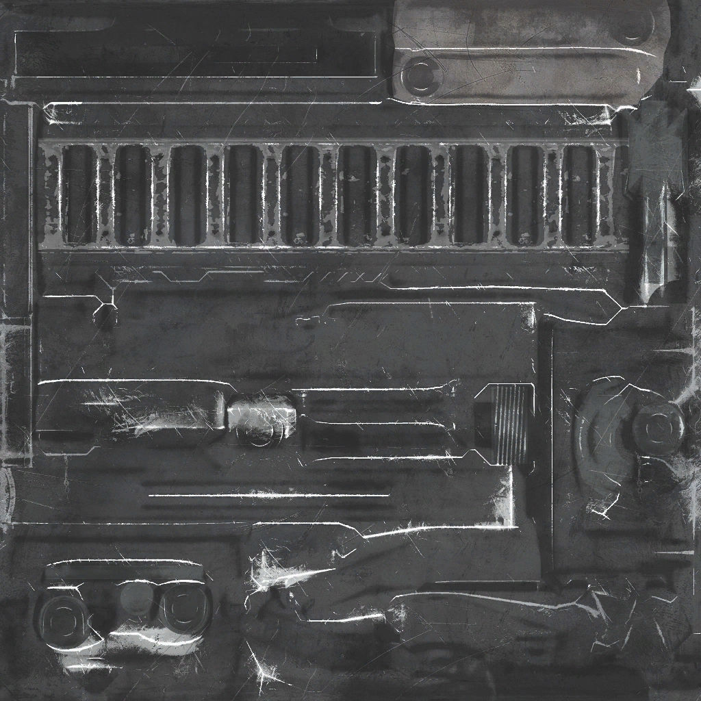 28-Assault-Rifle-STG44gun model 3d game ready model Low-poly 3D model_39