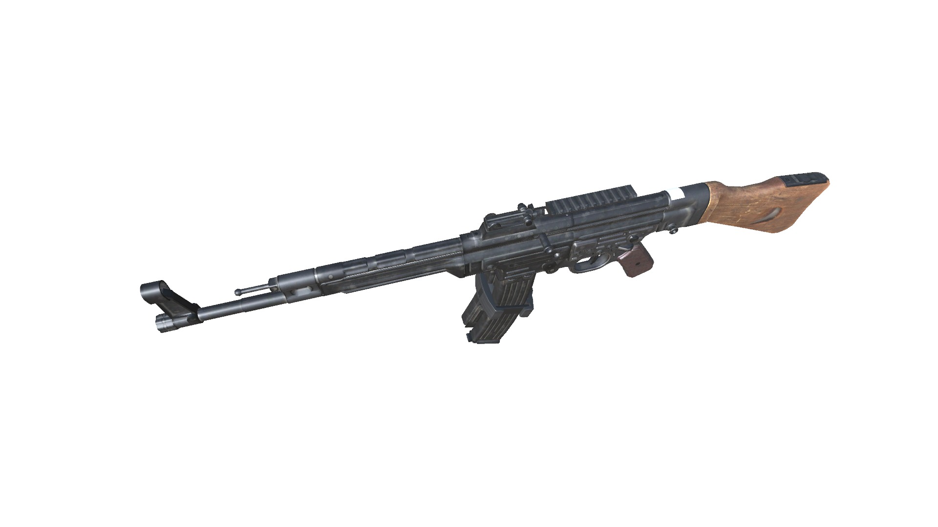 28-Assault-Rifle-STG44gun model 3d game ready model Low-poly 3D model_5