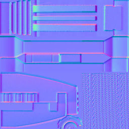 28-Assault-Rifle-STG44gun model 3d game ready model Low-poly 3D model_24