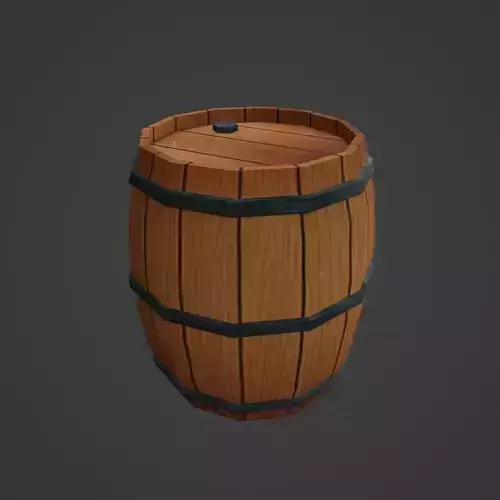 A Wooden Barrel
