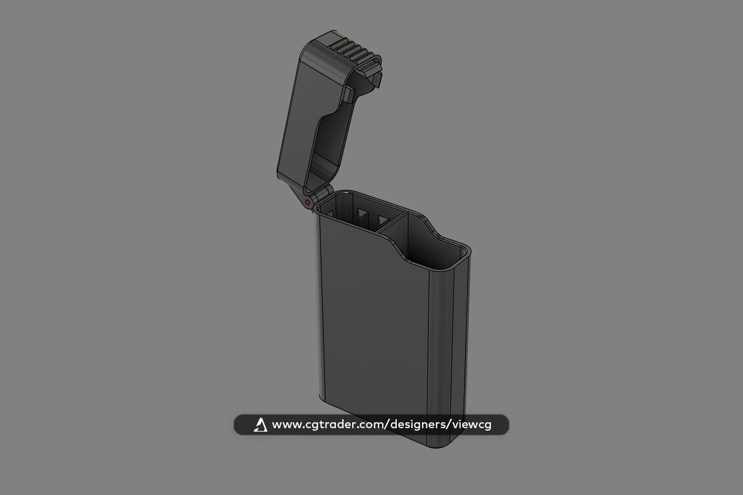 Cigarette Lighter Carry Case 3D print model_3