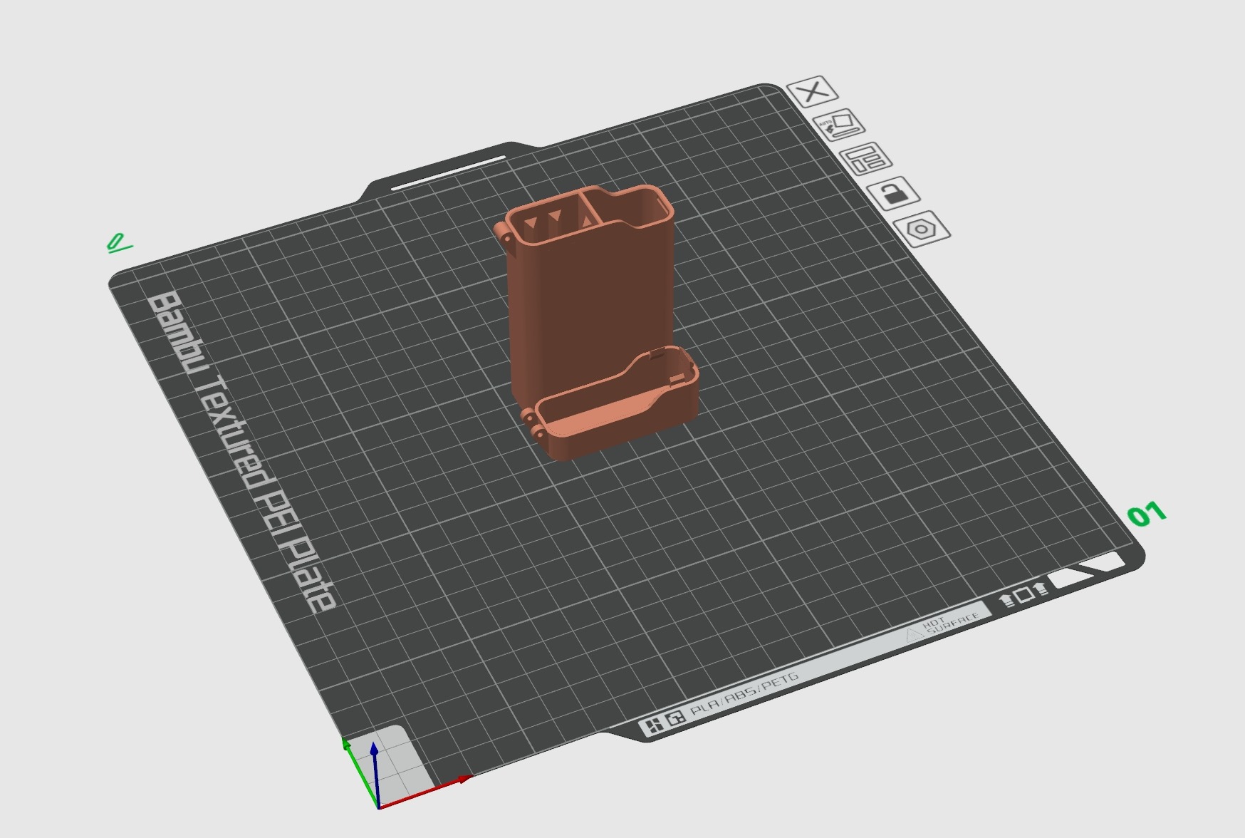 Cigarette Lighter Carry Case 3D print model_4