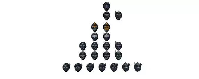 Midgardia 144th Guardsmen Helmets