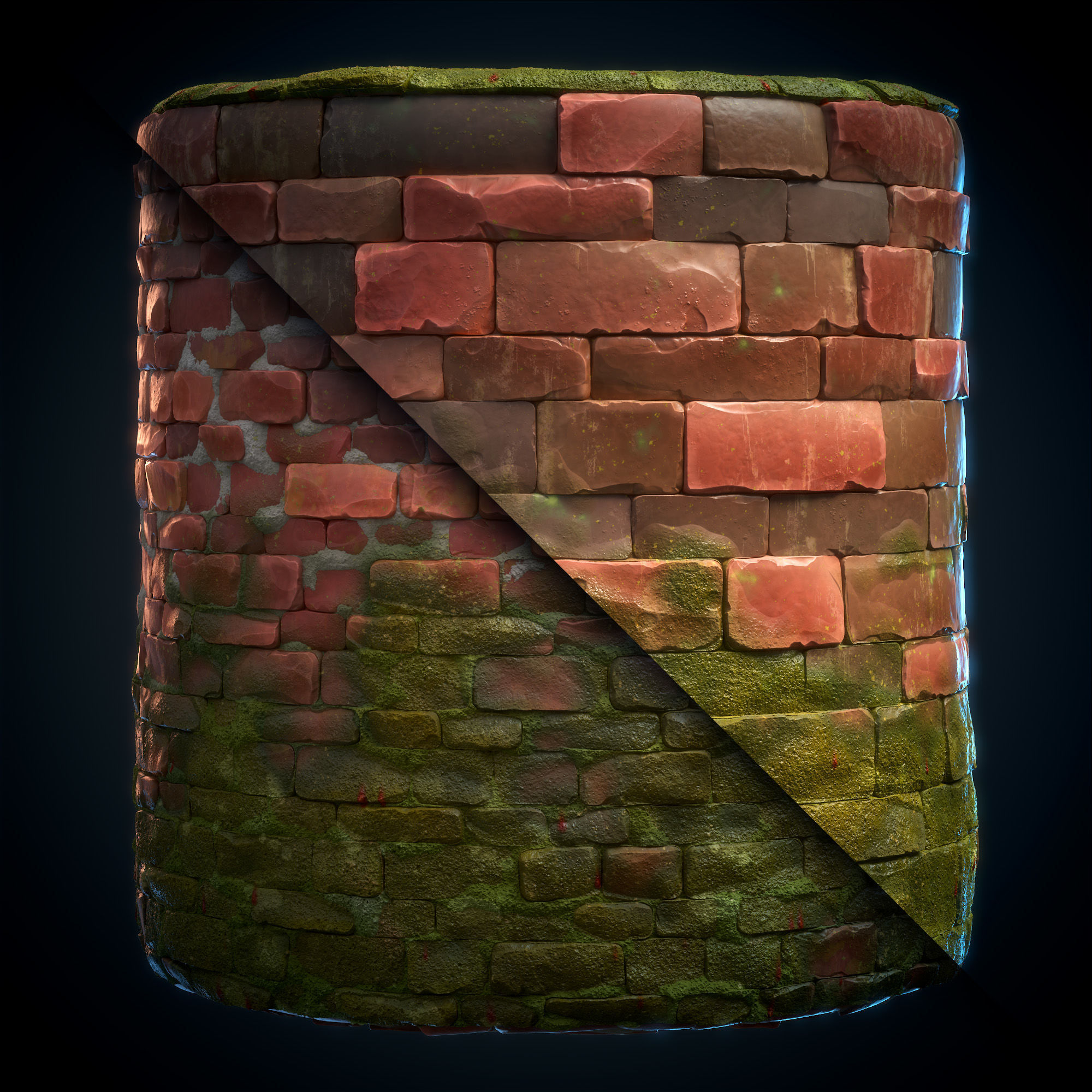 Wall Material - VOL 05 - Maps - Sbsar Texture_3