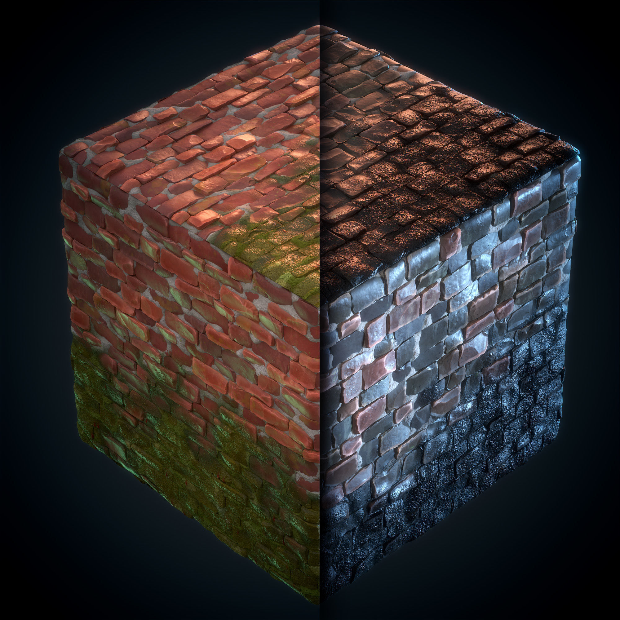 Wall Material - VOL 05 - Maps - Sbsar Texture_5