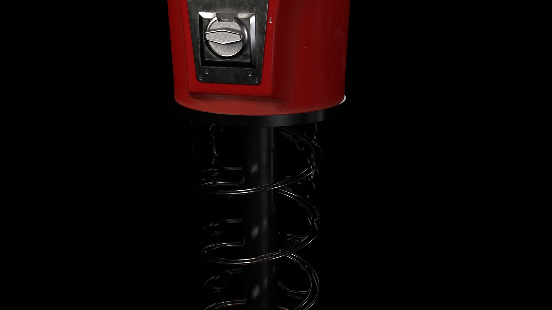Gumball Candy Vending Machine Collection with 15 Fillings 3D model_17