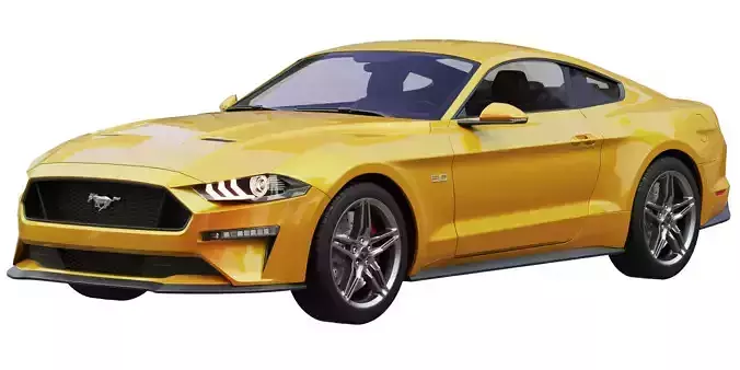 Mustang GT 2020 3D model