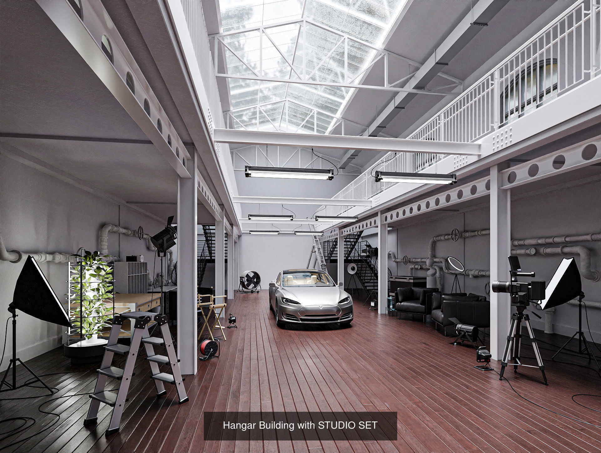 Multifunctional Scenes 3D Model Collection_9