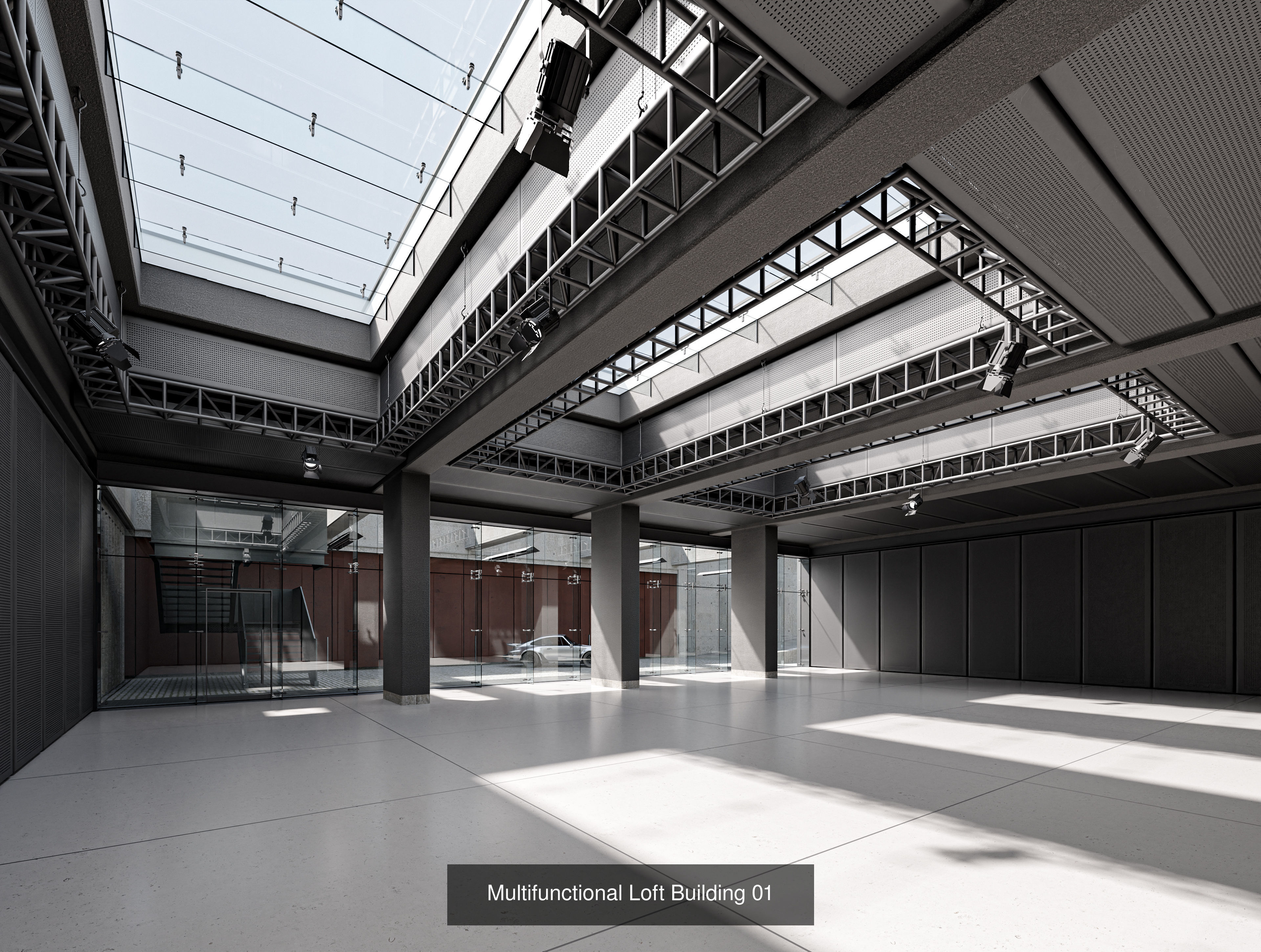 Multifunctional Scenes 3D Model Collection_7