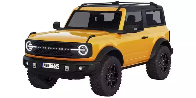 Bronco 2-door 2021 3D model
