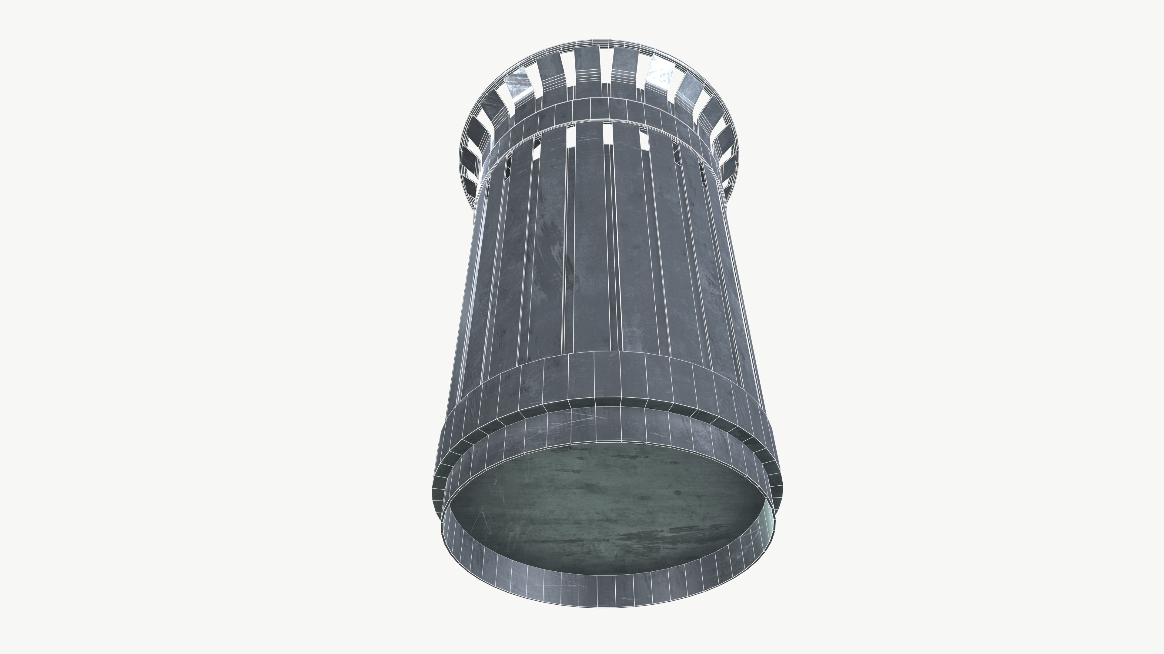 Trash Can 3D model_7