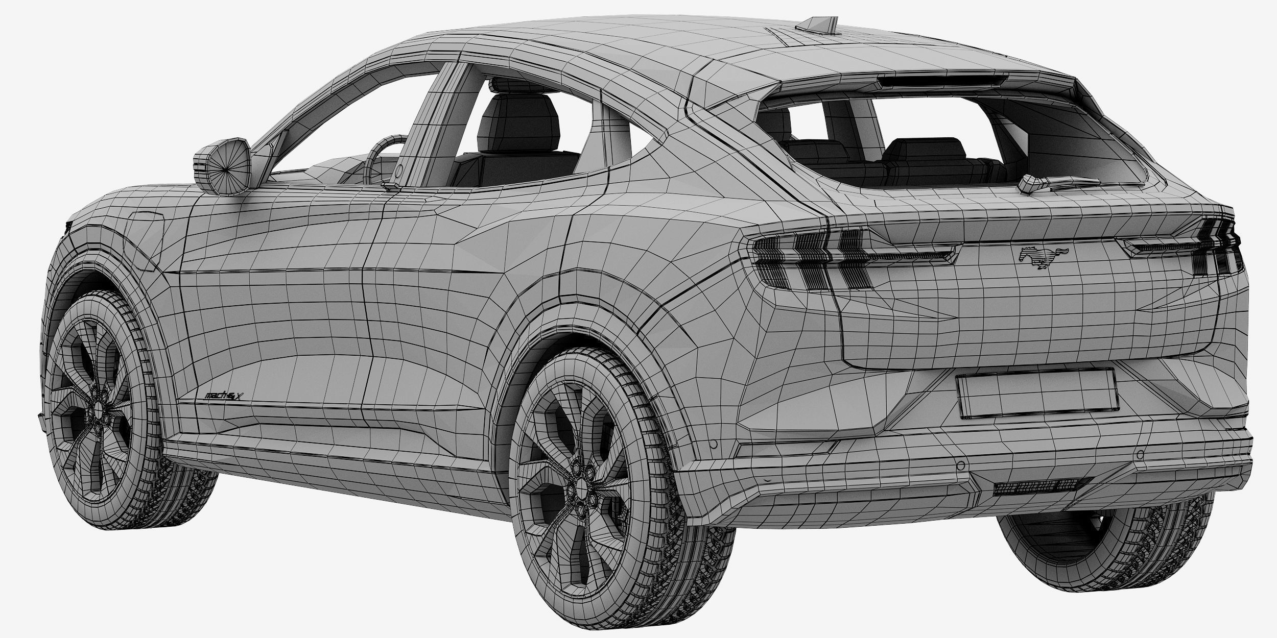 Mustang MACH-E 2021 3D model_15