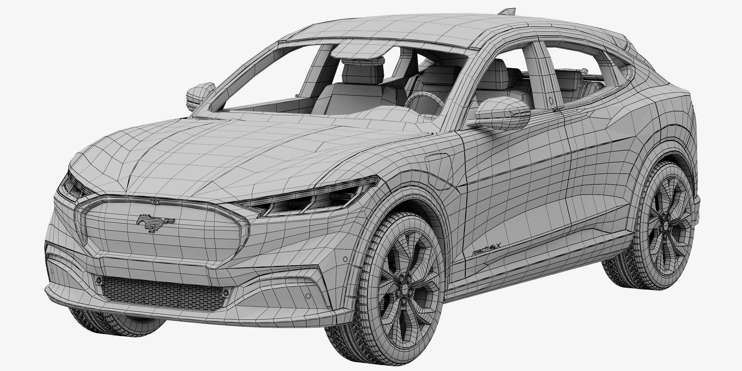 Mustang MACH-E 2021 3D model_13