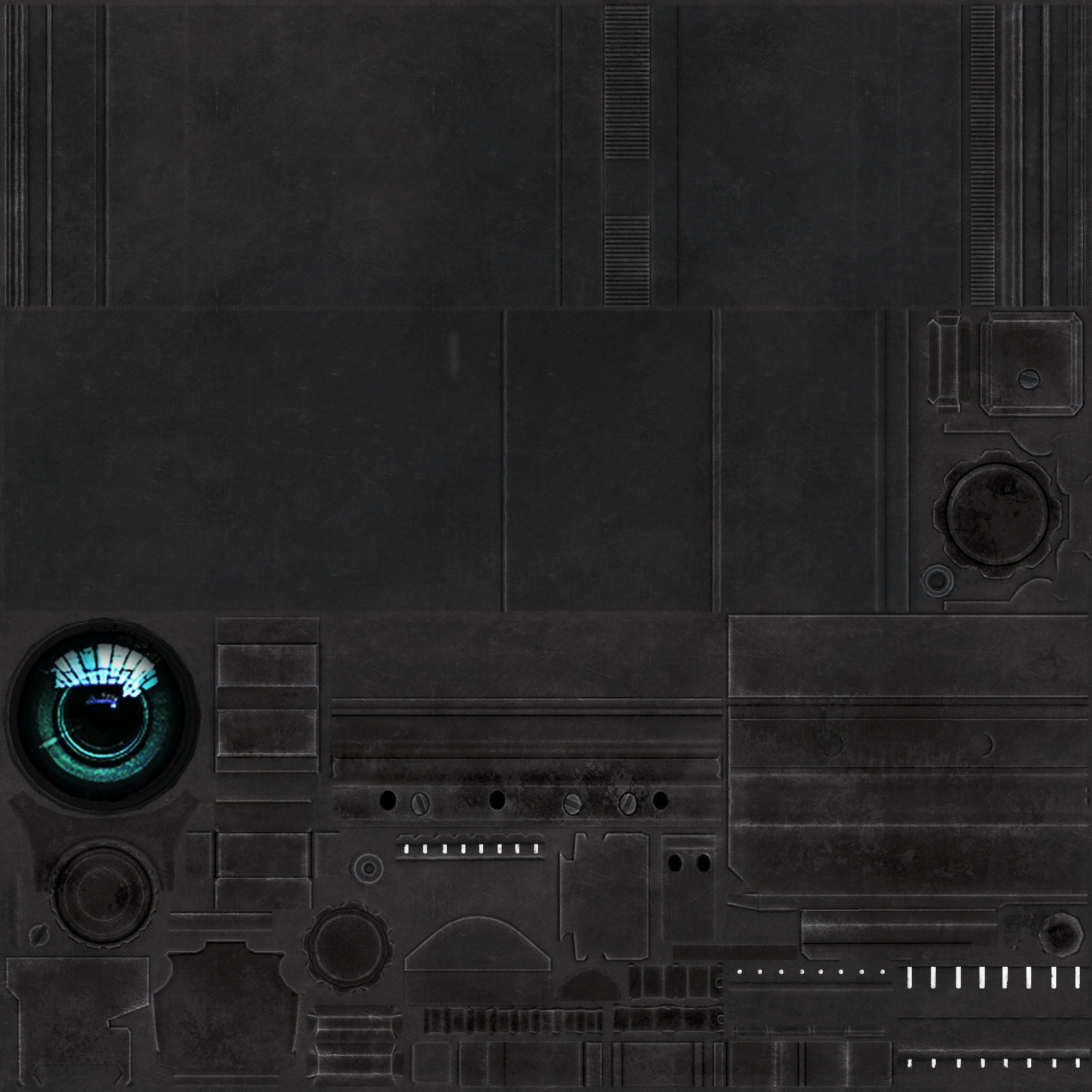 30-ASW338-gun model 3d game ready model Low-poly 3D model Low-poly 3D model_19