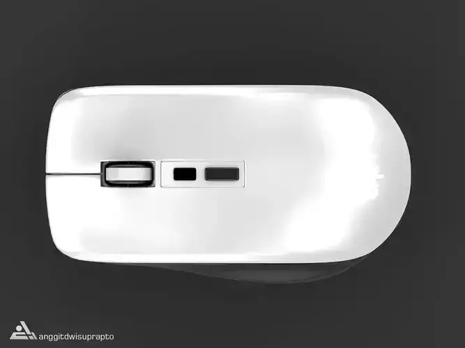 Electronic devices Wireless Mouse-Black Silver-Code 109