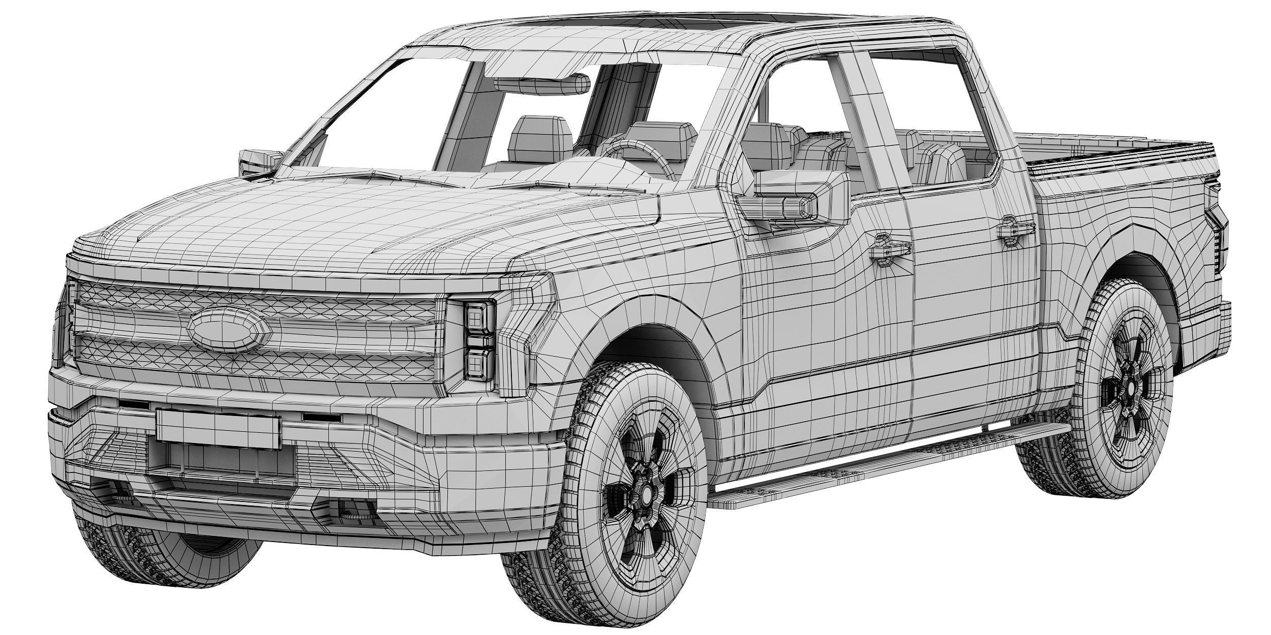 F-150 Lightning 2022 3D model_13