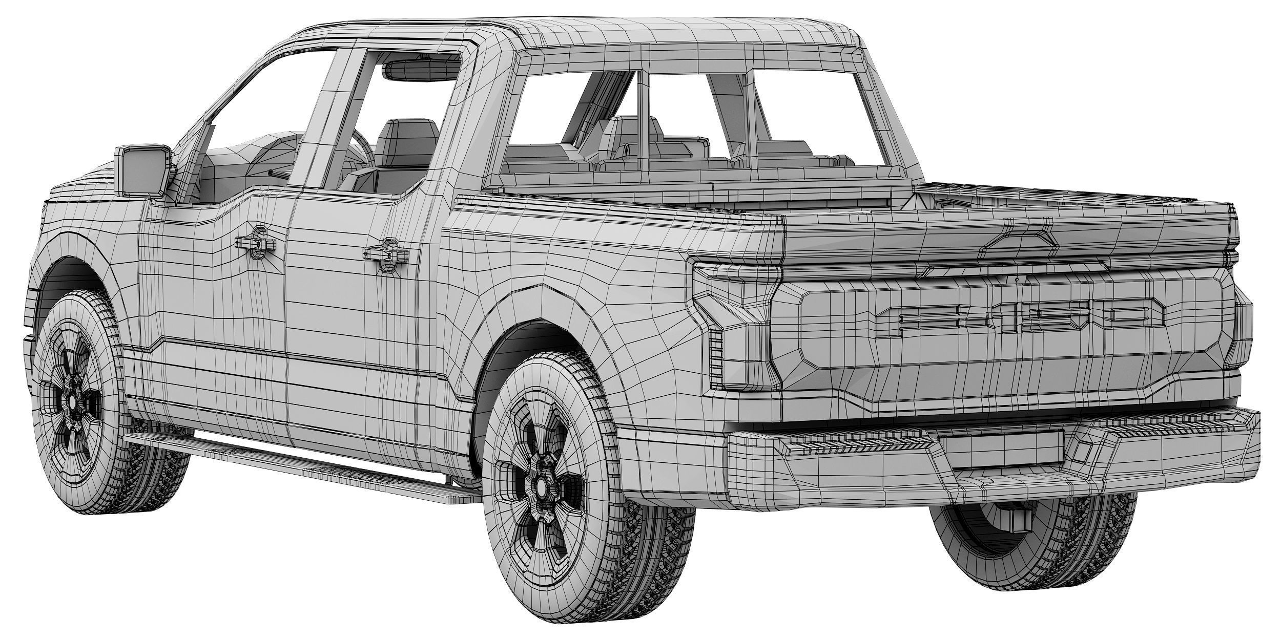F-150 Lightning 2022 3D model_15
