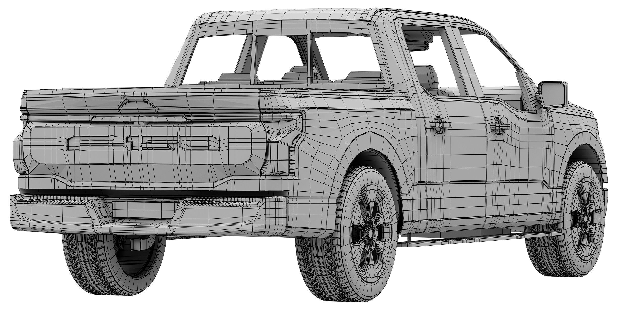 F-150 Lightning 2022 3D model_16