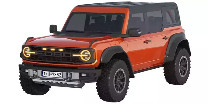 Bronco Raptor 2022 3D model