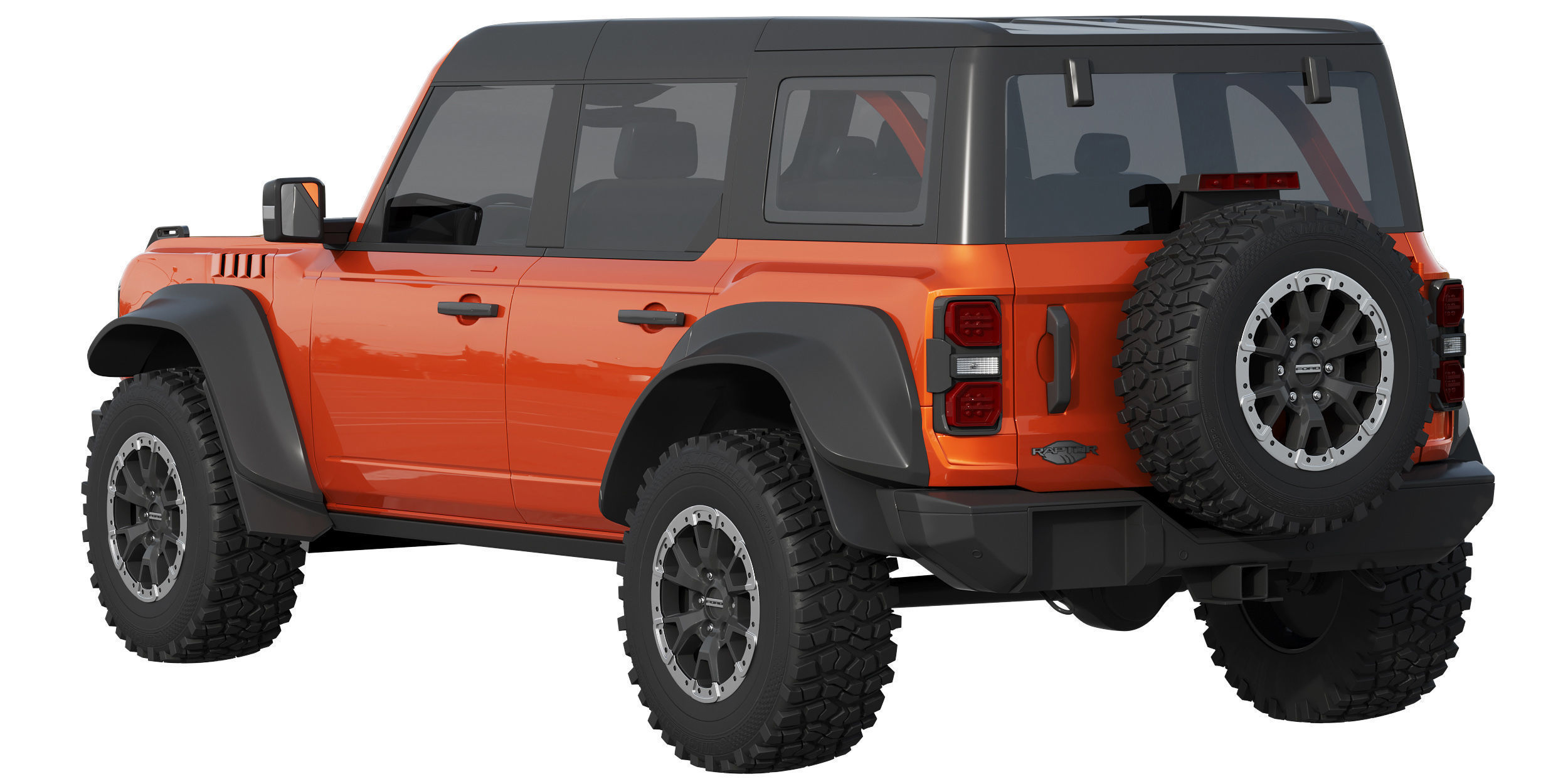 Bronco Raptor 2022 3D model_2