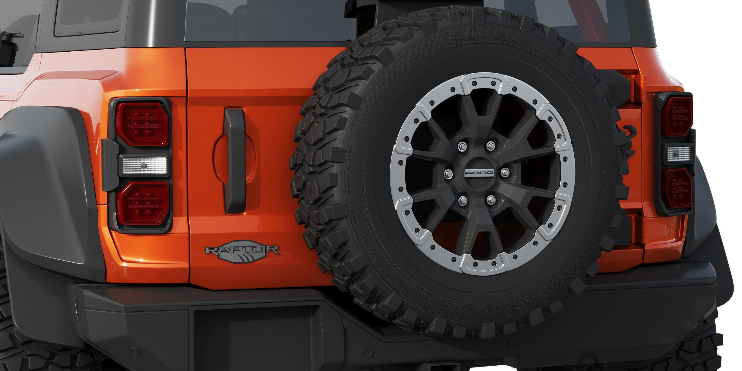 Bronco Raptor 2022 3D model_11