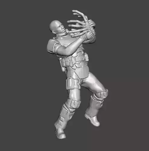 FACEHUGGER ATTACK MINIATURE MODEL SCIFI FANTASY GAMES RPG DND