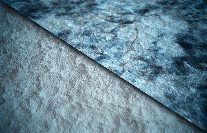 Frozen Ice Floor material - VOL 09 - Maps - SBsar Texture 7