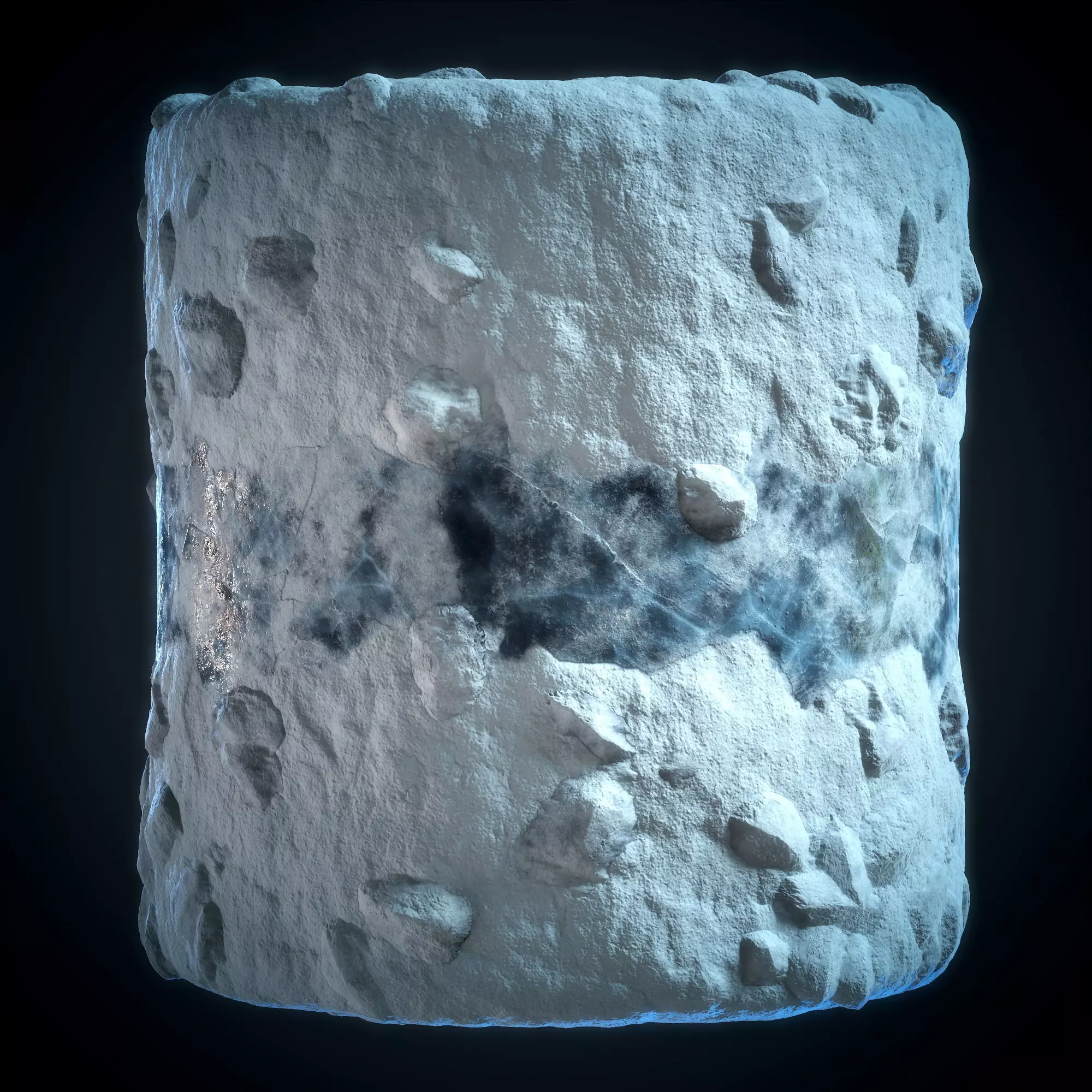 Frozen Ice Floor material - VOL 09 - Maps - SBsar Texture_0