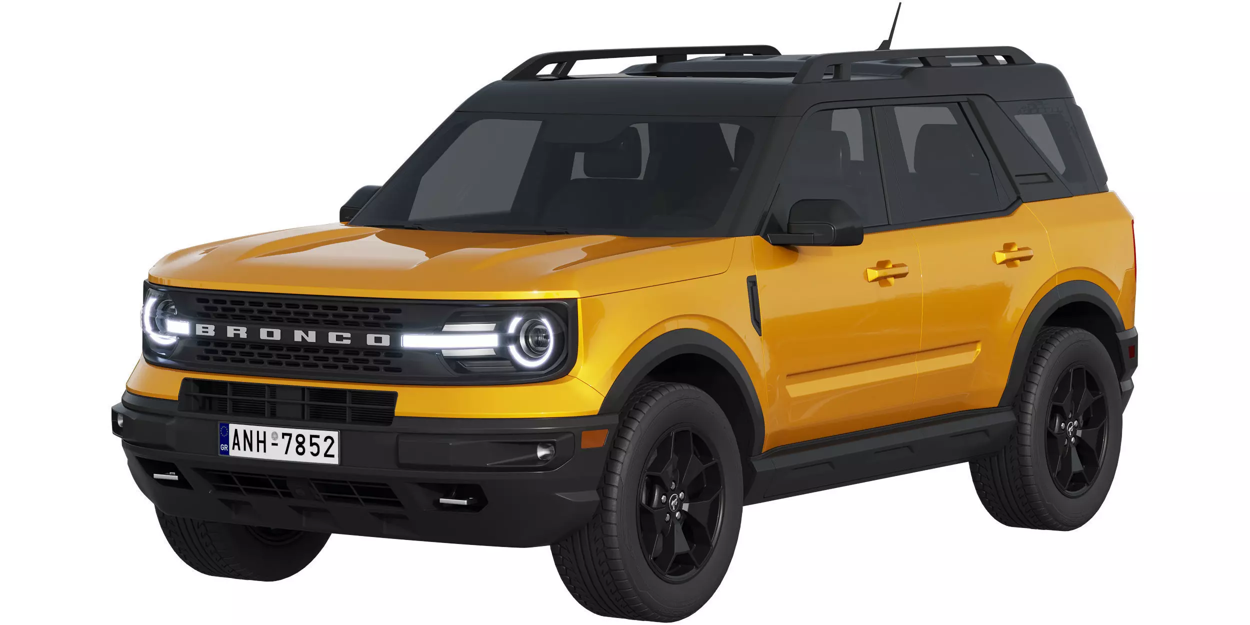 Bronco sport 3D model_0