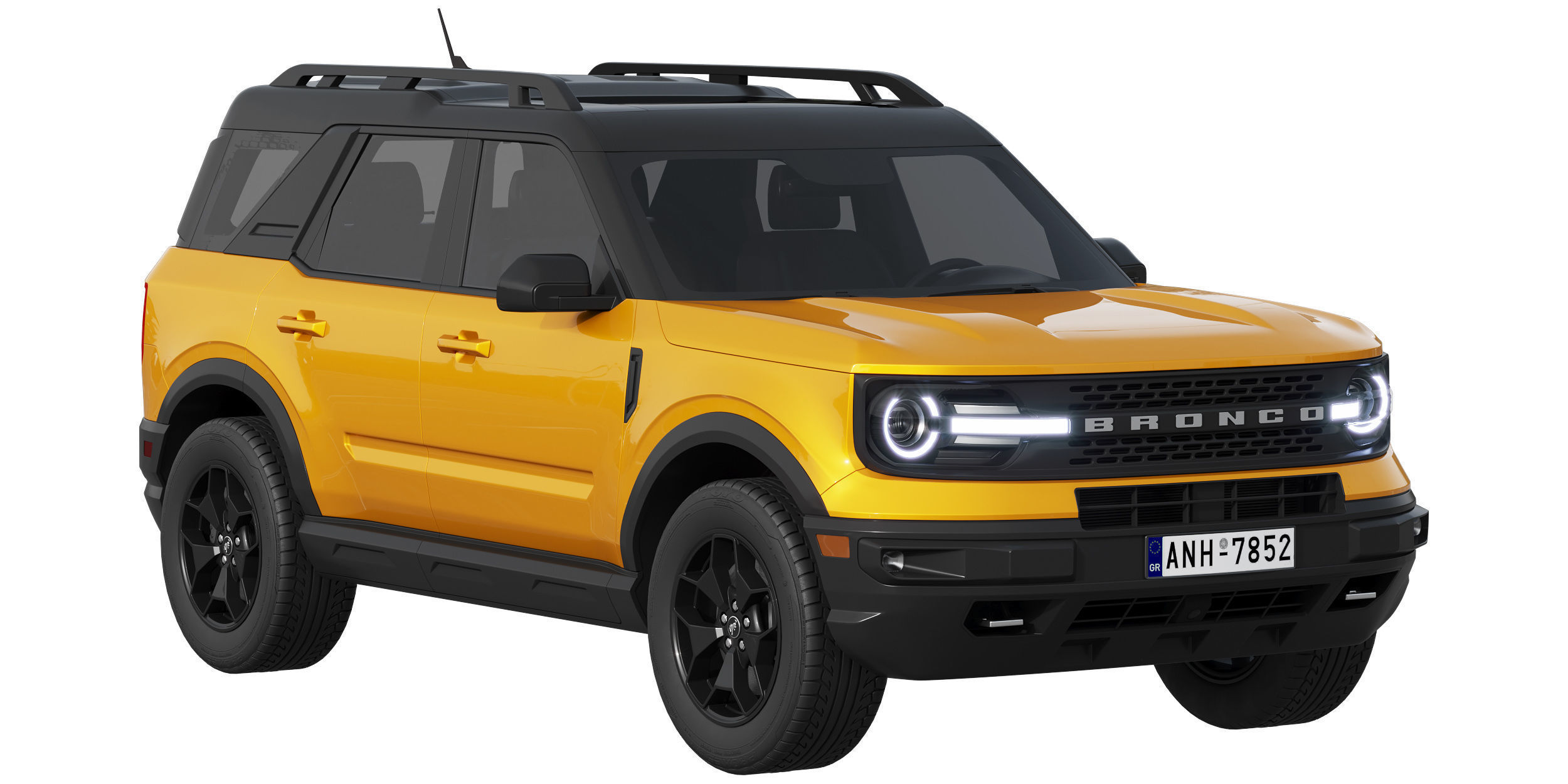 Bronco sport 3D model_1