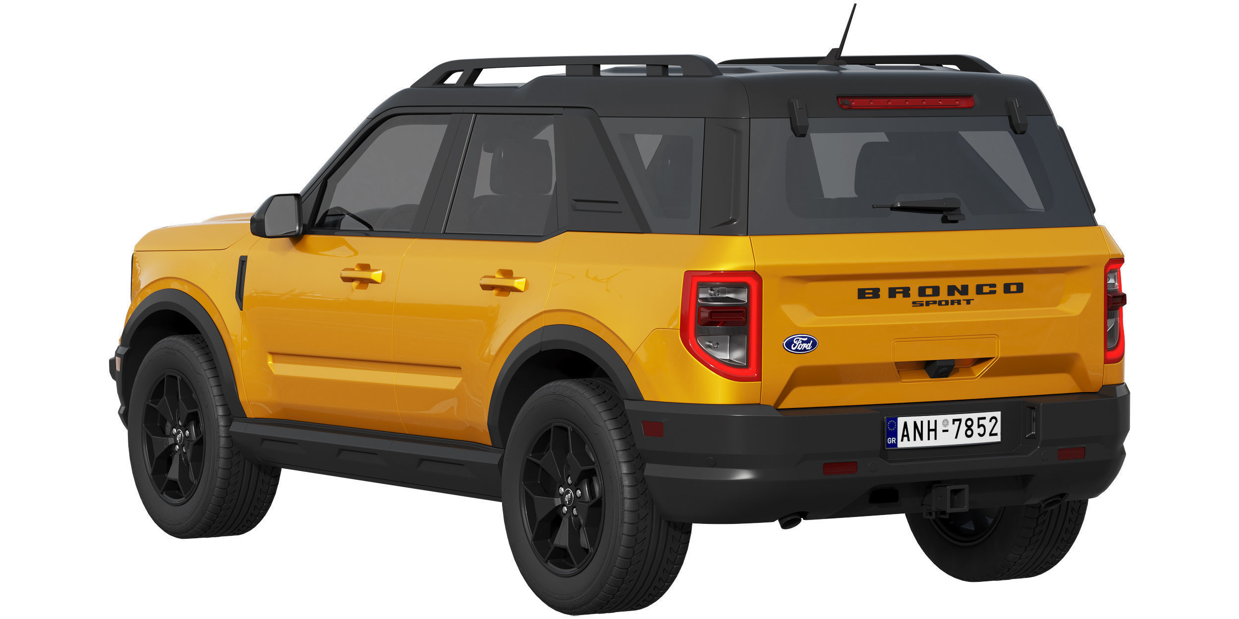 Bronco sport 3D model_2