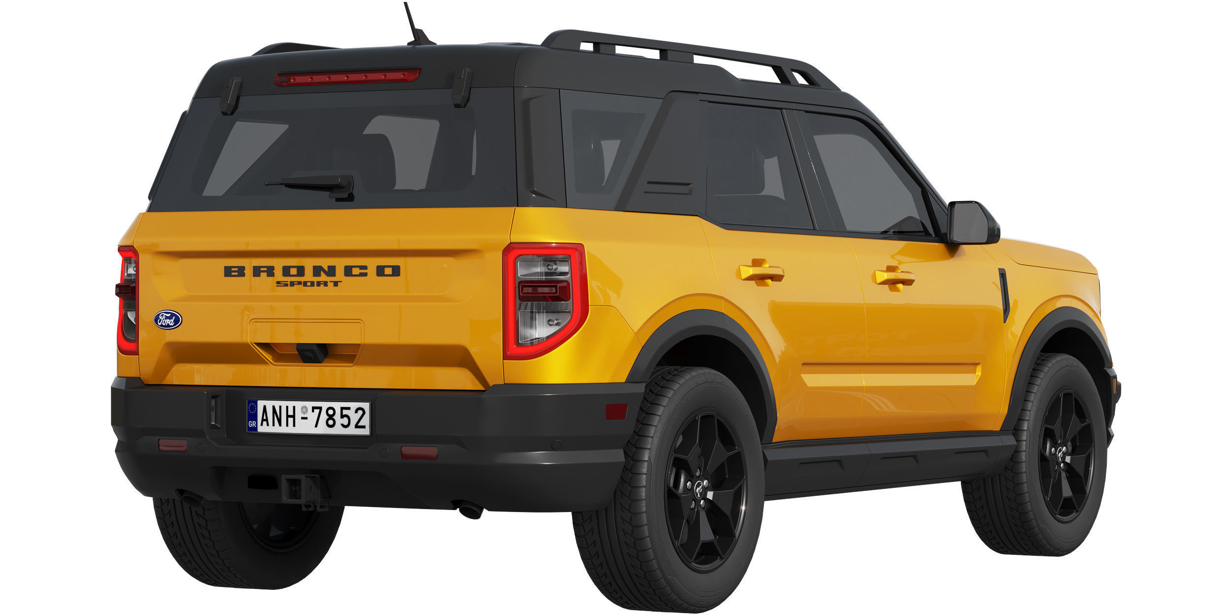 Bronco sport 3D model_3