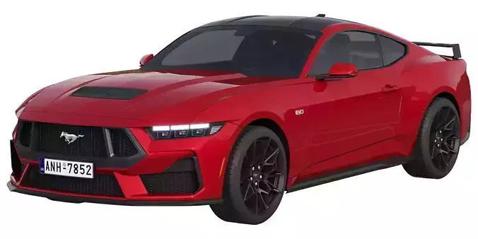 Mustang GT 2023 3D model