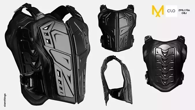 Streetwear Motorbike Vest Model 029