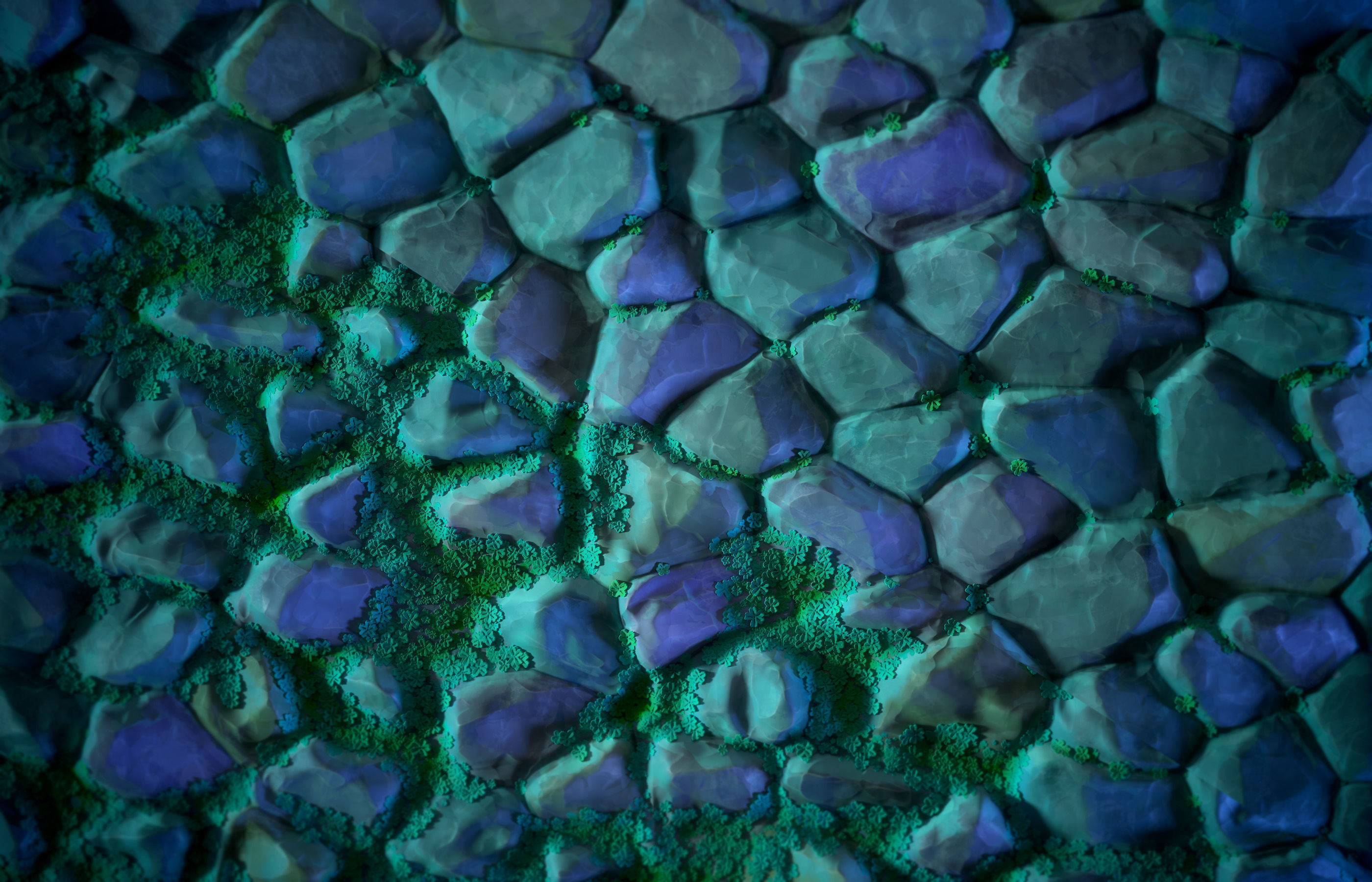 Ghibli Stone Floor Material - VOL 09 - Maps - SBsar Texture_4