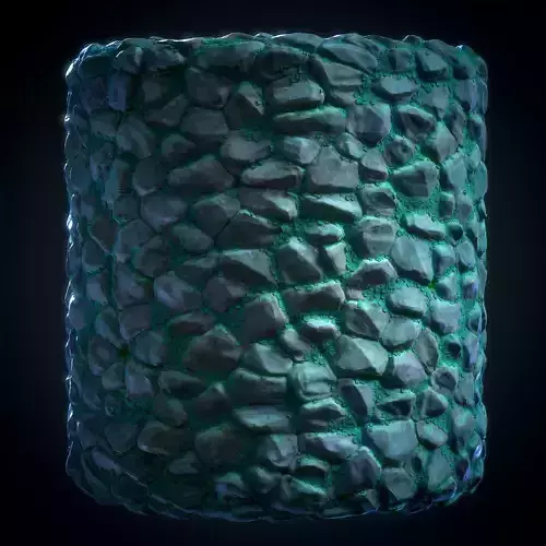 Ghibli Stone Floor Material - VOL 09 - Maps - SBsar