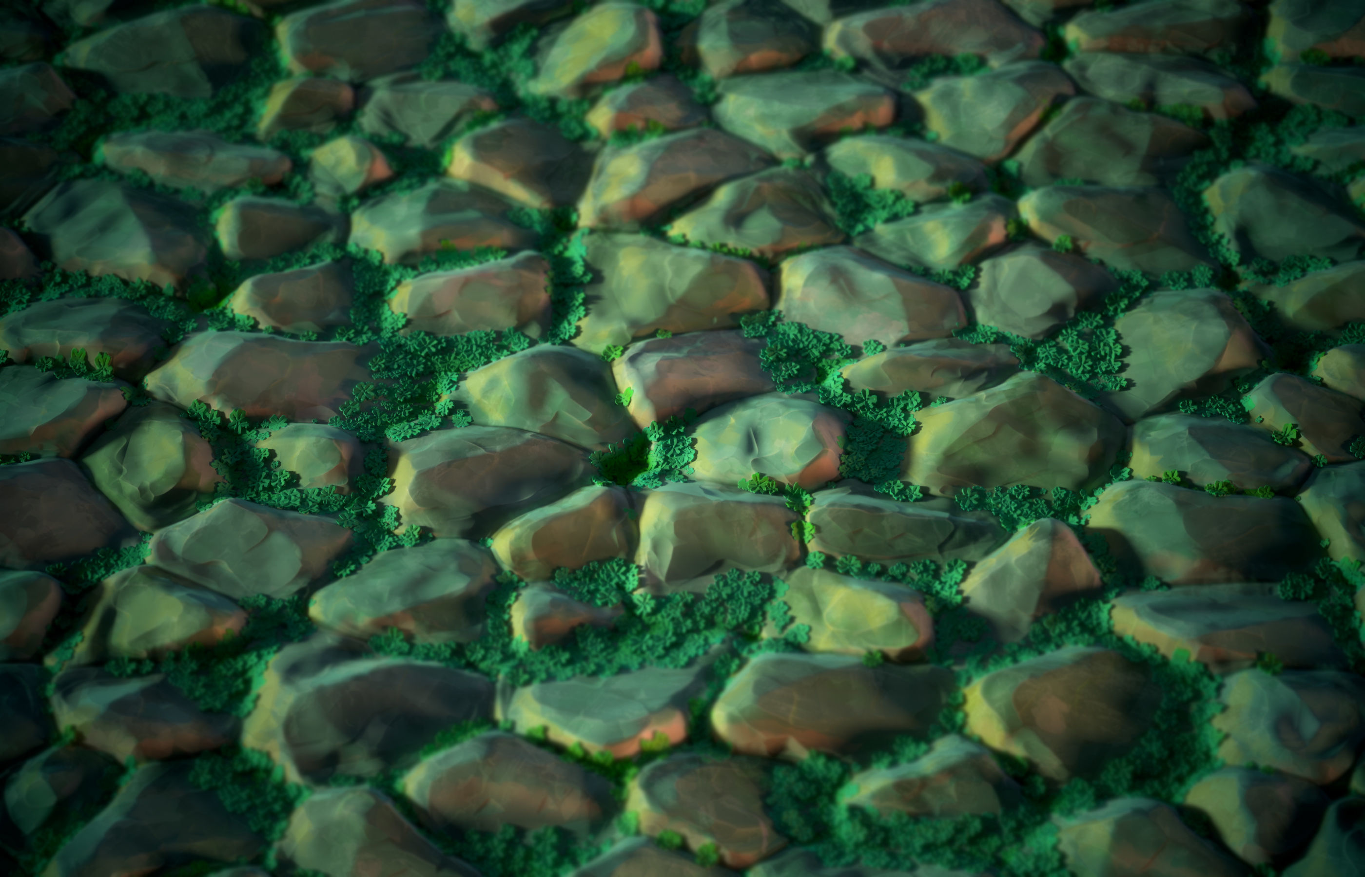 Ghibli Stone Floor Material - VOL 09 - Maps - SBsar Texture_7