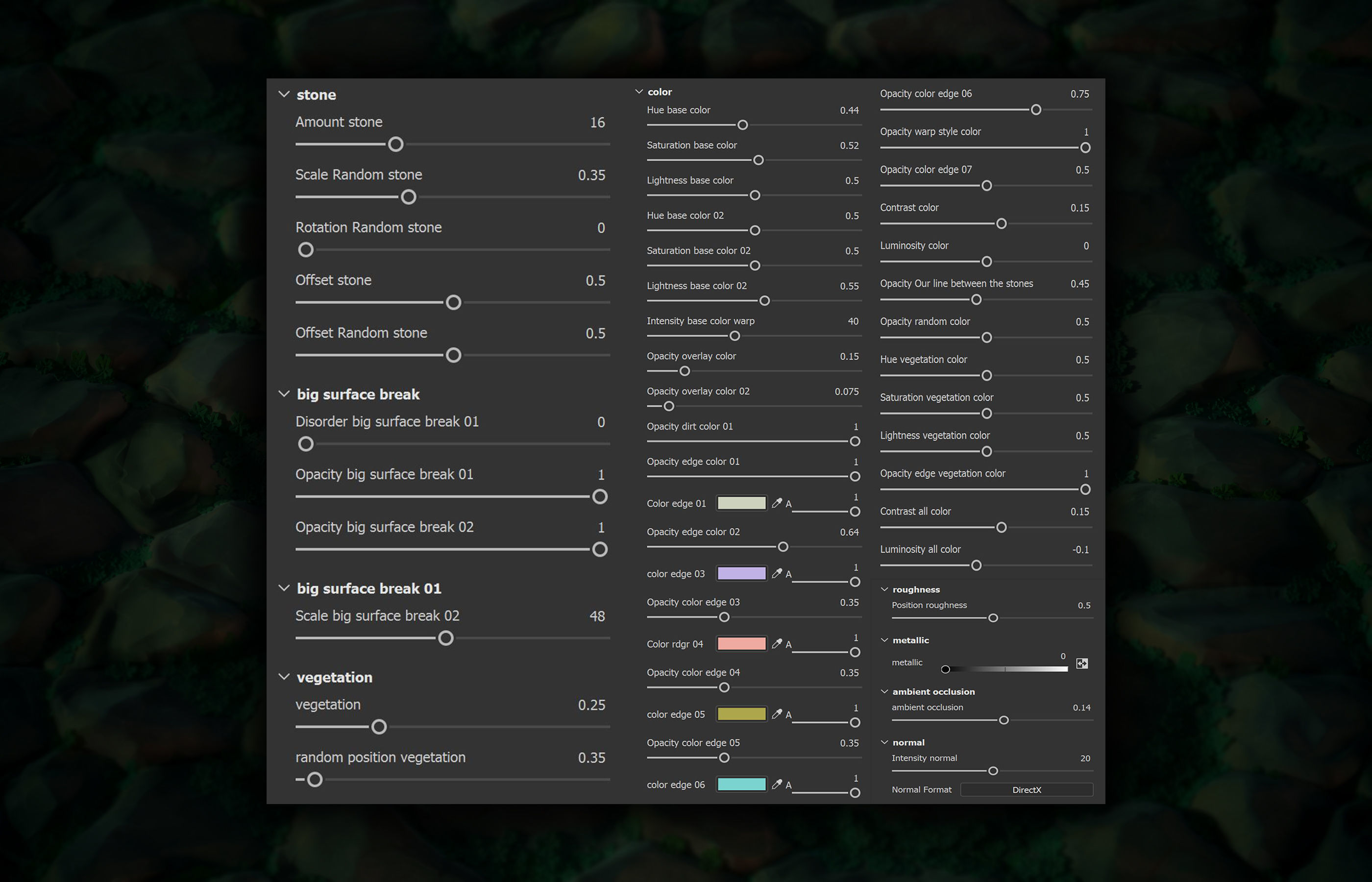 Ghibli Stone Floor Material - VOL 09 - Maps - SBsar Texture_9