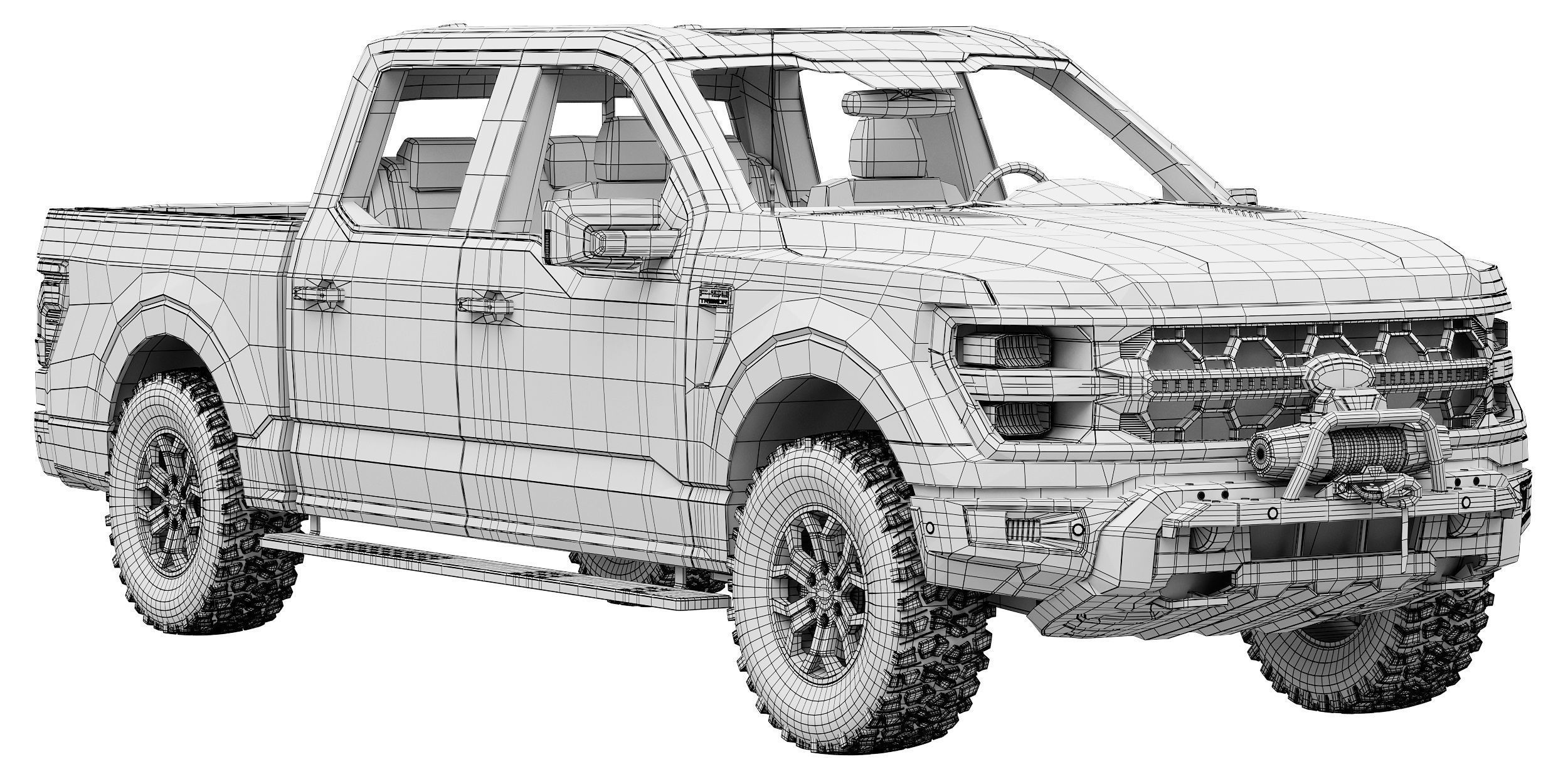 F-150 Tremor 2024 3D model_14
