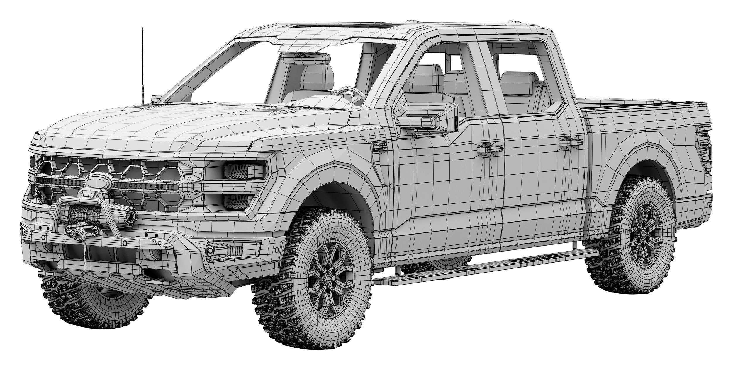 F-150 Tremor 2024 3D model_13