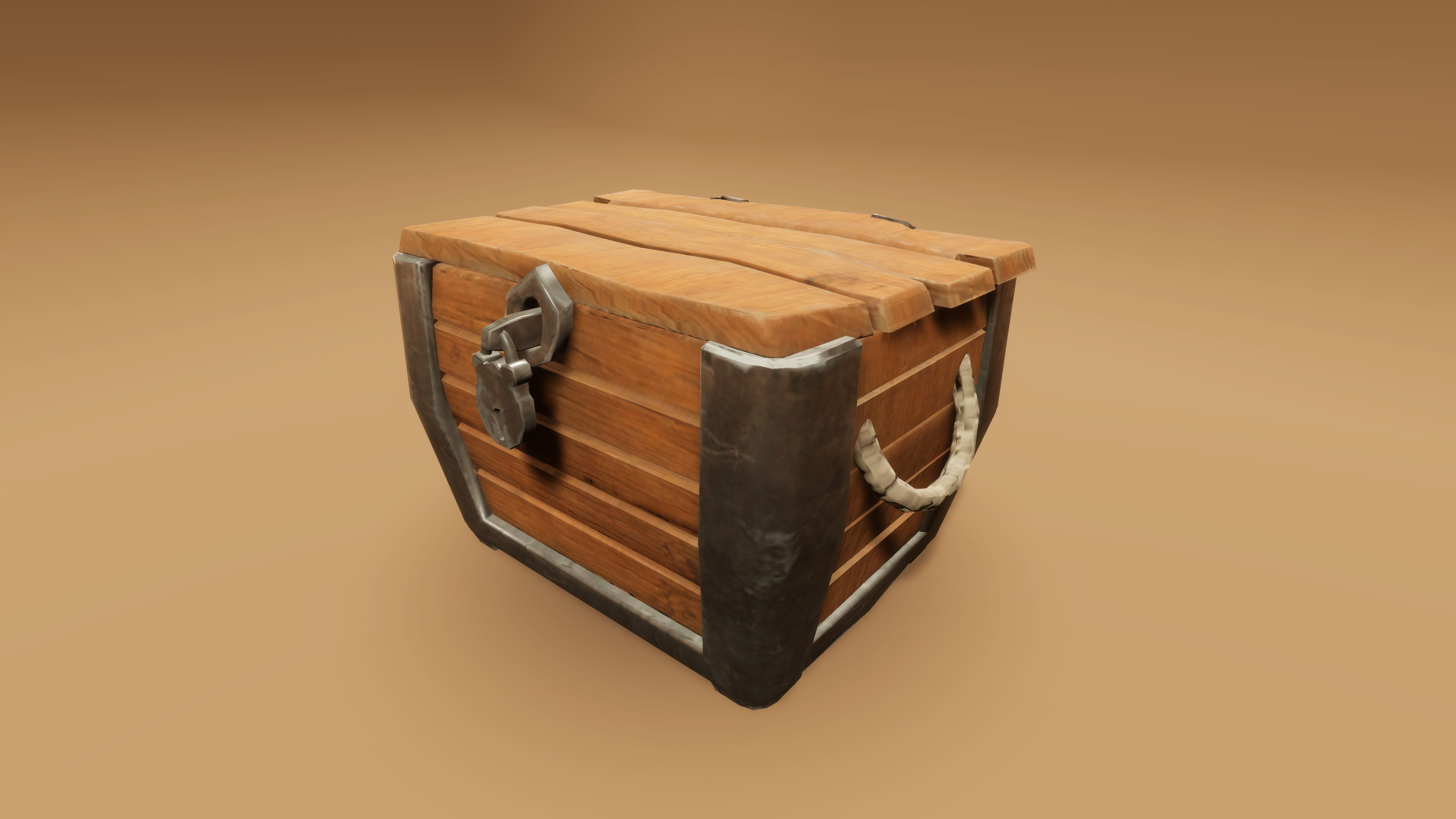 Stylized 3D Treasure Chest Pack for RPG Loot and Rewards 3D model_1