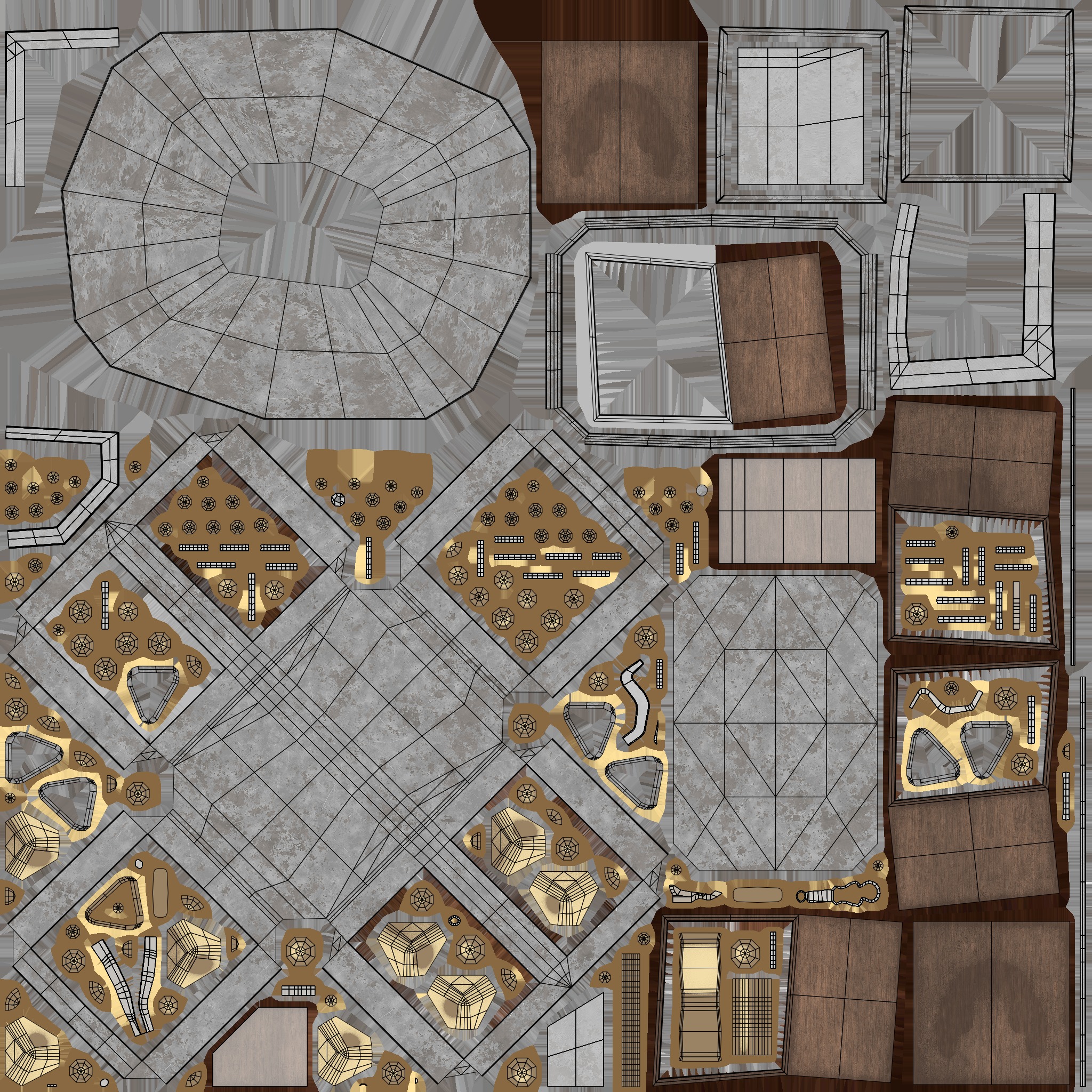 Stylized 3D Treasure Chest Pack for RPG Loot and Rewards 3D model_12