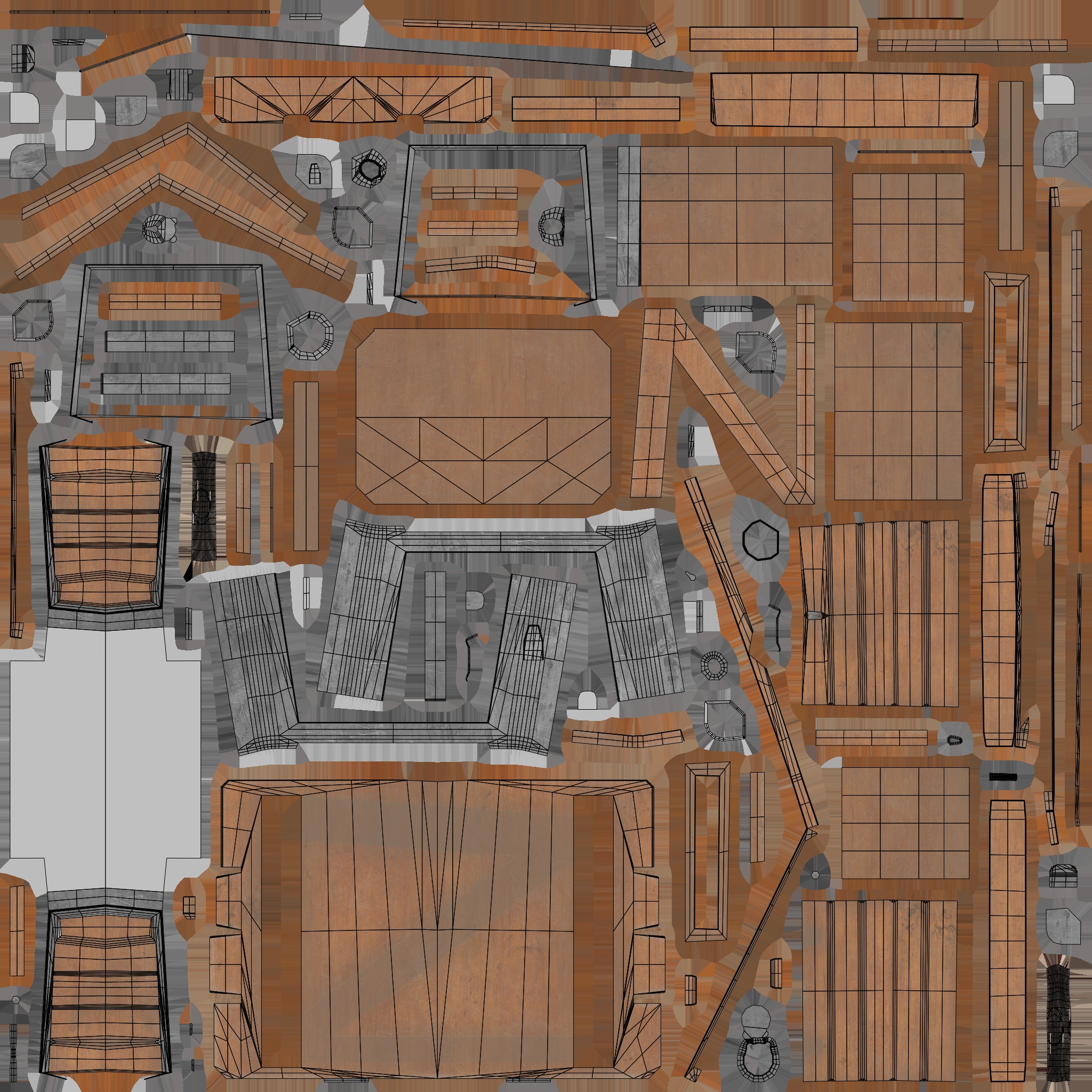 Stylized 3D Treasure Chest Pack for RPG Loot and Rewards 3D model_9