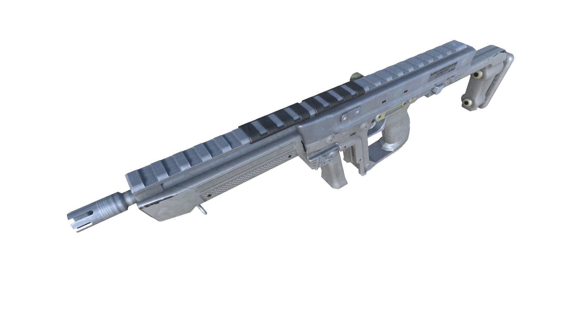 35-Blishlok-gun model 3d game ready model Low-poly 3D model Low-poly 3D model_35