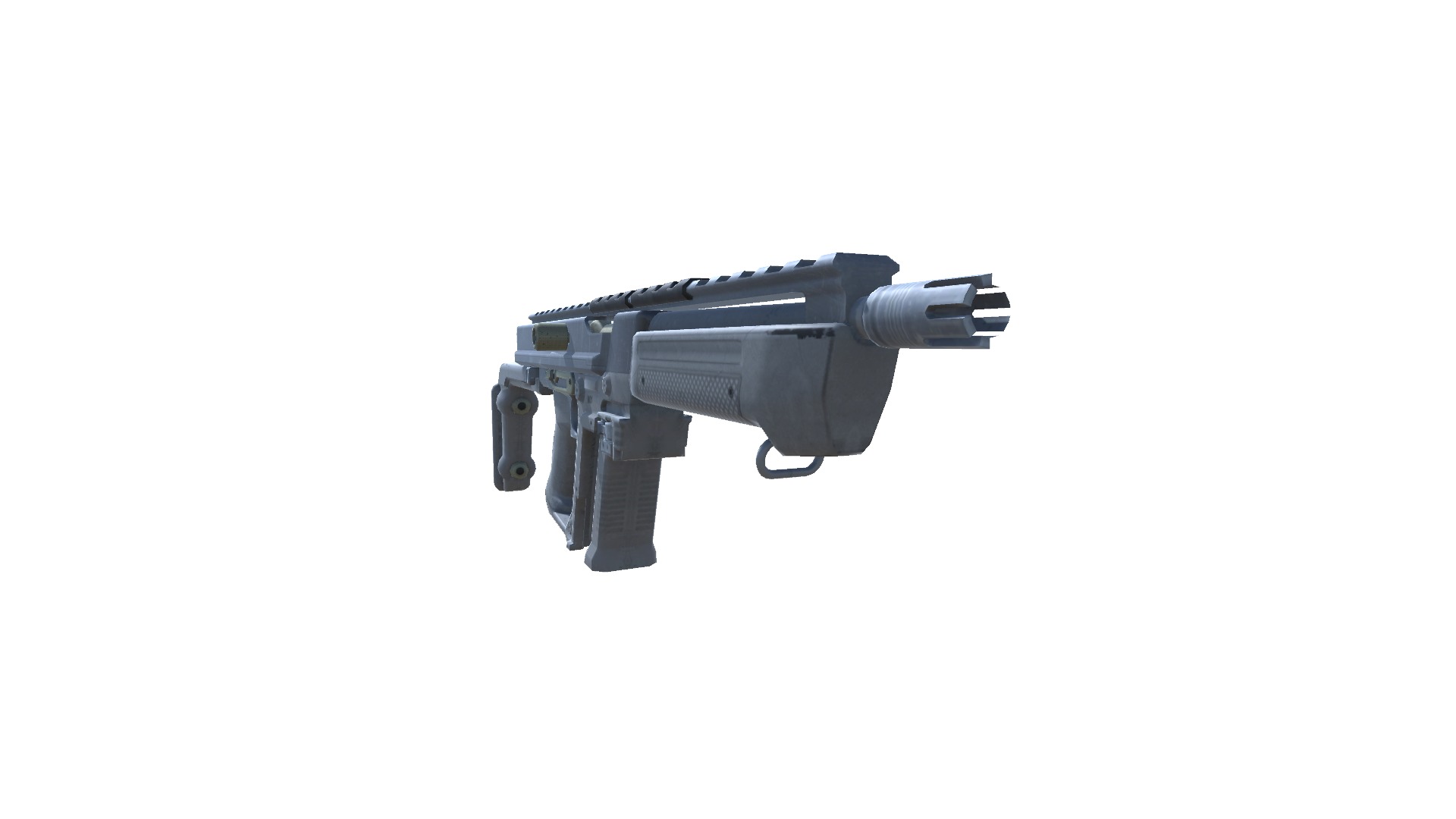 35-Blishlok-gun model 3d game ready model Low-poly 3D model Low-poly 3D model_51