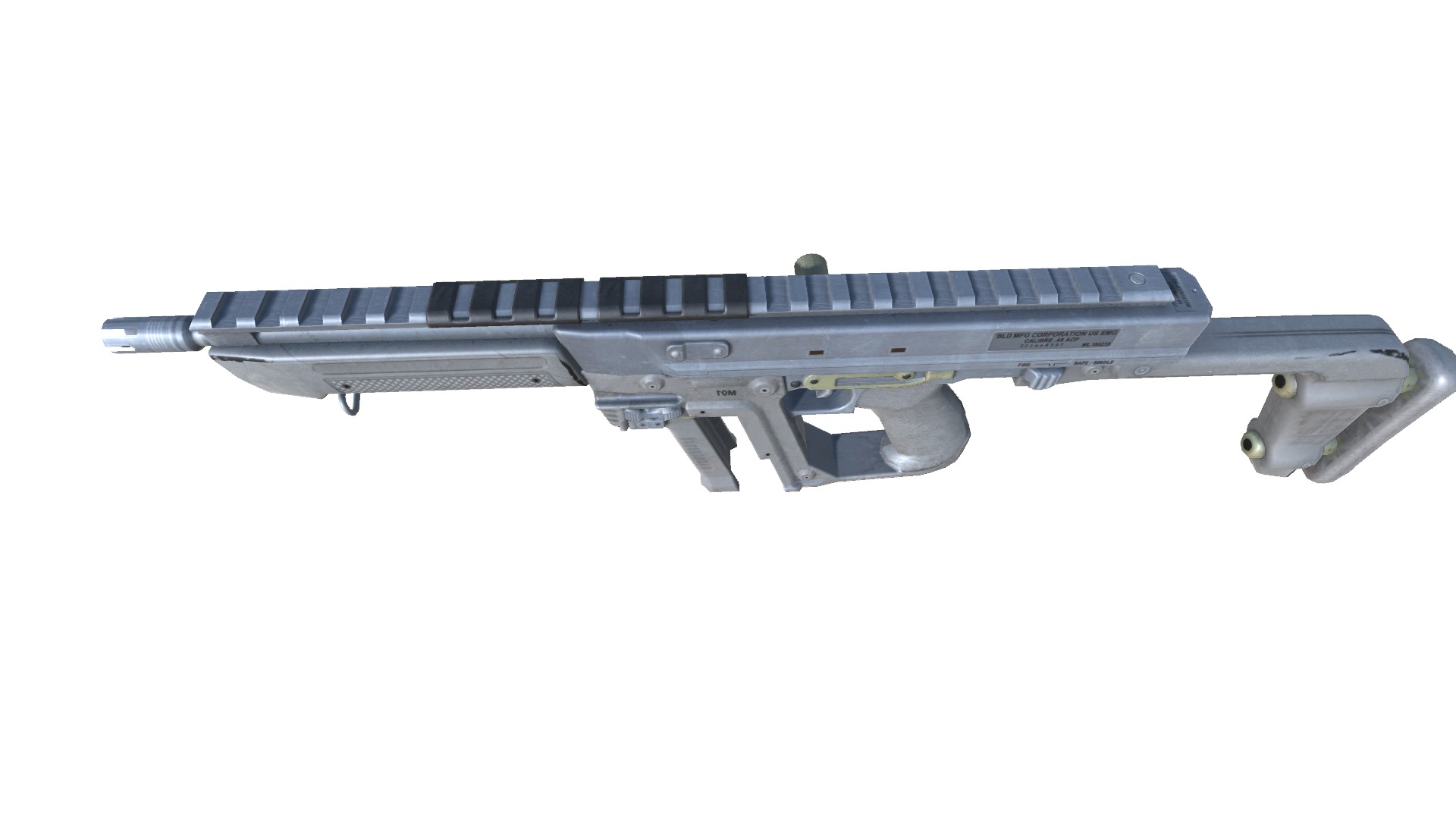 35-Blishlok-gun model 3d game ready model Low-poly 3D model Low-poly 3D model_38