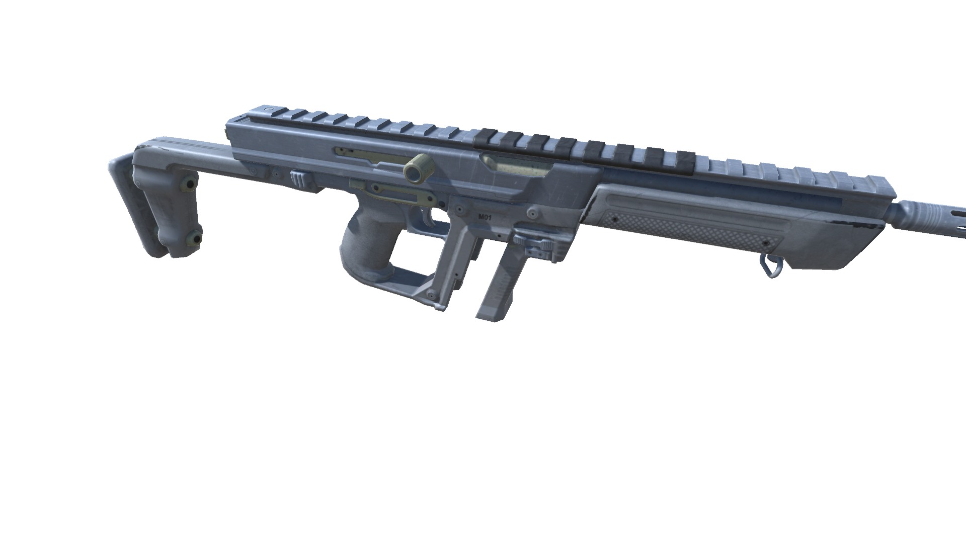 35-Blishlok-gun model 3d game ready model Low-poly 3D model Low-poly 3D model_19