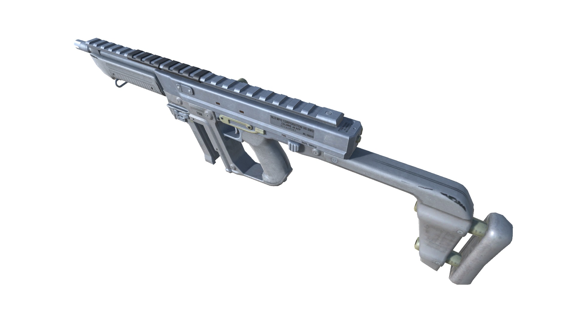 35-Blishlok-gun model 3d game ready model Low-poly 3D model Low-poly 3D model_42