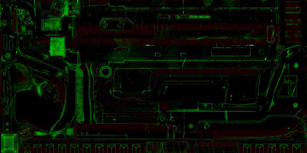 35-Blishlok-gun model 3d game ready model Low-poly 3D model Low-poly 3D model_27