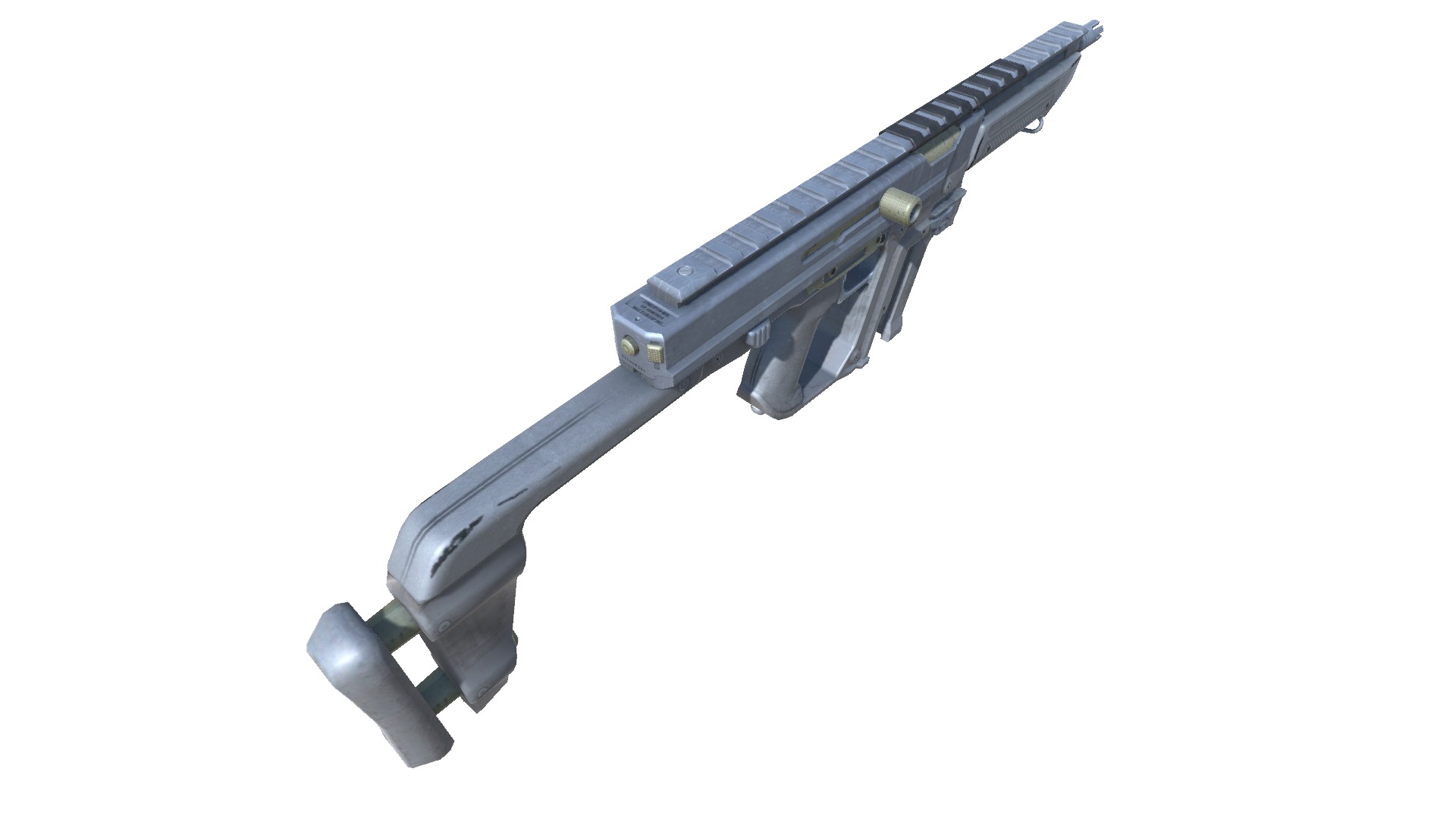 35-Blishlok-gun model 3d game ready model Low-poly 3D model Low-poly 3D model_13